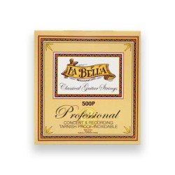 La Bella Encordadura "Professional" 500P para Guitarra Clásica, Medium-Hard