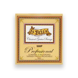 La Bella Encordadura "Professional" 500P para Guitarra Clásica, Medium-Hard