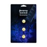 Jimmy Wess Botones SGGK-31GD-CK para Guitarra Eléctrica, Metal Dorado (3pzas)