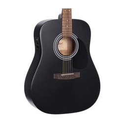 Cort Guitarra Electroacústica AD810E BKS Negra