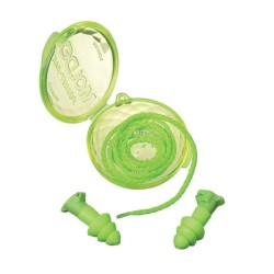 Moldex Tapones "Dual" 6770 para Oídos, Verde con Estuche, 4/24DB