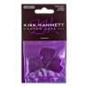 Dunlop Puas Kirk Hammett 47PKH3NPS, Jazz III, Morada Brillante con 6pzas