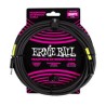 Ernie Ball Cable de Extensión para Auriculares 6425 Negro 6.096 Mts. 3.5mm - 3.5mm