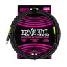 Ernie Ball Cable de Extensión para Auriculares 6424 Negro 3.048 Mts. 3.5mm - 3.5mm