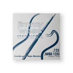 Jimmy Wess Pro Cuerda WAB125 para Bajo Eléctrico, Calibre 0.125, Acero Inoxidable (1 pza)