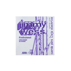 Jimmy Wess Pro Cuerda WNB130 para Bajo Eléctrico, Calibre 0.130, Nickel (1 pza)