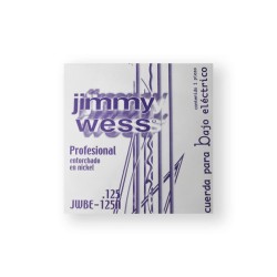 Jimmy Wess Pro Cuerda WNB125 para Bajo Eléctrico, Calibre 0.125, Nickel (1 pza)
