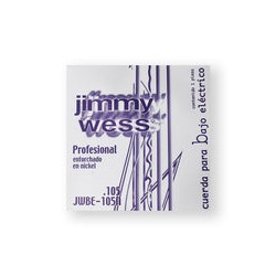 Jimmy Wess Pro Cuerda WNB105 para Bajo Eléctrico, Calibre 0.105, Nickel (1 pza)