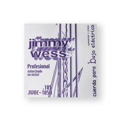 Jimmy Wess Pro Cuerda WNB105 para Bajo Eléctrico, Calibre 0.105, Nickel (1 pza)