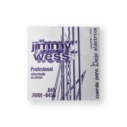 Jimmy Wess Pro Cuerda WNB45 para Bajo Eléctrico, Calibre 0.045, Nickel (1 pza)