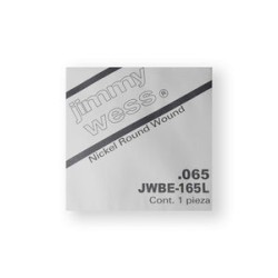 Jimmy Wess Cuerda 165L para Bajo Eléctrico, 2A, Calibre 0.065, Long Scale (1 pza)