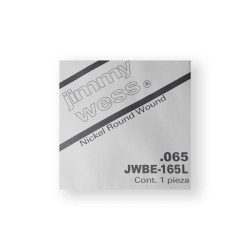 Jimmy Wess Cuerda 165L para Bajo Eléctrico, 2A, Calibre 0.065, Long Scale (1 pza)