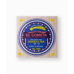El Cometa Cuerda 600(12) para Mandolina, 1A, Acero