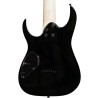 Ibanez Guitarra Eléctrica Negra Sombreado Transparente 7 Cuerdas GRG7221QA-TKS Gio RG