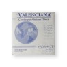 La Valenciana Cuerda "Titanio" 415T(12) para Guitarra Clásica, 5A, Nylon