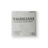 La Valenciana Cuerda 406C(12) para Guitarra Clásica, 6A, Nylon