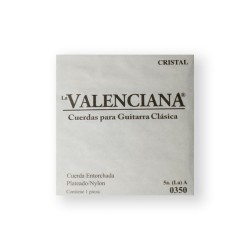 La Valenciana Cuerda 405C(12) para Guitarra Clásica, 5A, Nylon