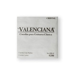 La Valenciana Cuerda 401C(12) para Guitarra Clásica, 1A, Nylon
