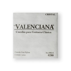 La Valenciana Cuerda 401C(12) para Guitarra Clásica, 1A, Nylon