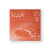 Víctor Cuerda 25(10) para Guitarra Clásica, 5A, Nylon Entorchado Dorado con Borla