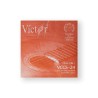 Víctor Cuerda 24(10) para Guitarra Clásica, 4A, Nylon Entorchado Dorado con Borla