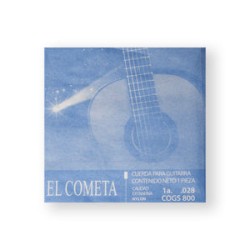 El Cometa Cuerda 800(12) para Guitarra Clásica, 1A, Nylon con Borla