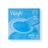 Víctor Cuerda 15(10) para Guitarra Acústica, 5a, Cobre con Borla