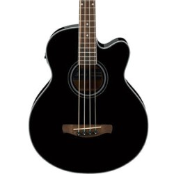 Ibanez Bajo Electroacústico Negro AEB8E-BK, Serie AEB