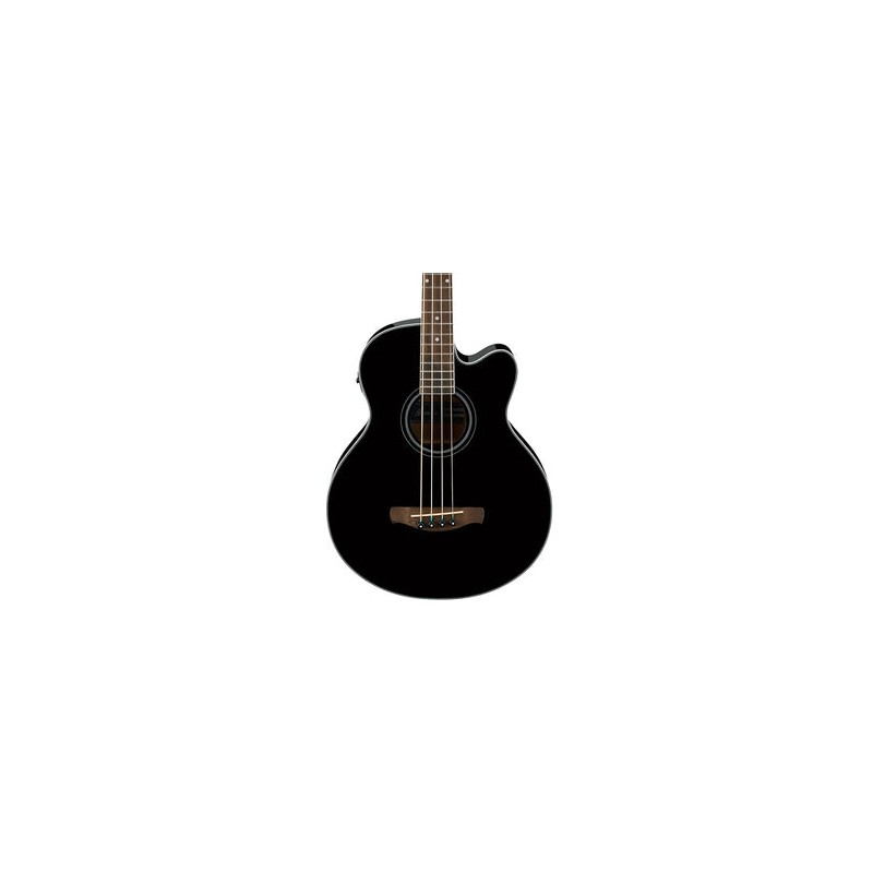 Ibanez Bajo Electroacústico Negro AEB8E-BK, Serie AEB