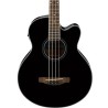 Ibanez Bajo Electroacústico Negro AEB8E-BK, Serie AEB