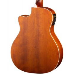 Cort Guitarra Electroacústica Natural Mate de 12 Cuerdas GA-MEDX-12 OP, Serie Grand Regal