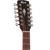 Cort Guitarra Electroacústica Natural Mate de 12 Cuerdas GA-MEDX-12 OP, Serie Grand Regal