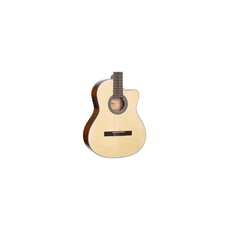 Cort Guitarra Electroacústica Natural Mate AC120CE OP, Serie Classic