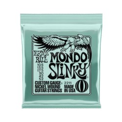 Ernie Ball Encordadura "Mondo Slinky" 2211, Guitarra Eléctrica, Nickel Wound 10.5-54