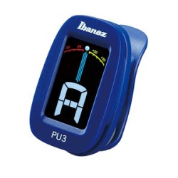 Ibanez Afinador Azul PU3-BL Cromático de Clip