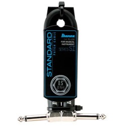 Ibanez Cable 15cm Negro SI05P Angulado/Angulado