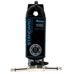 Ibanez Cable 15cm Negro SI05P Angulado/Angulado