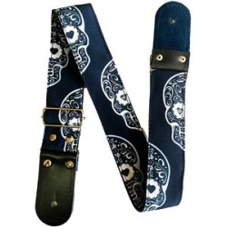 Kidam Tahalí para Guitarra Eléctrica K6027NE, Calaveras B&N