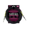Ernie Ball Cable Clásico 6046 Negro 6.09 Mts. Recto/Recto