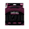 Ernie Ball Cable Coiled 6044 Negro 9.14 Mts. Recto/Recto