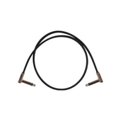 Ernie Ball Cable Flat Ribbon 6228 Negro 0.6096 Mts. Angulado/Angulado