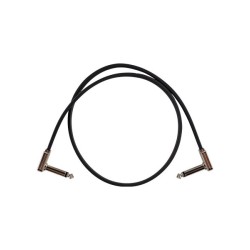 Ernie Ball Cable Flat Ribbon 6228 Negro 0.6096 Mts. Angulado/Angulado