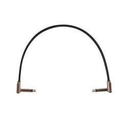 Ernie Ball Cable Flat Ribbon 6227 Negro 0.3048 Mts. Angulado/Angulado