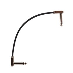 Ernie Ball Cable Flat Ribbon 6226 Negro 0.1524 Mts. Angulado/Angulado