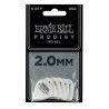 Ernie Ball Púas Prodigy 9203 Mini Blanco 2.00 con 6 Piezas