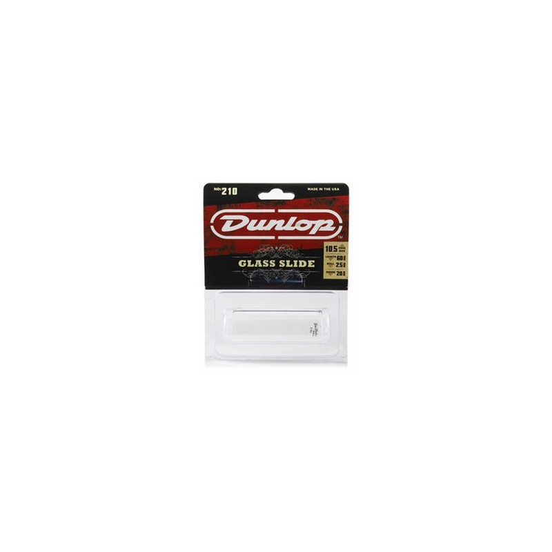 Dunlop Slide para Guitarra 210SI Vidrio Mediano