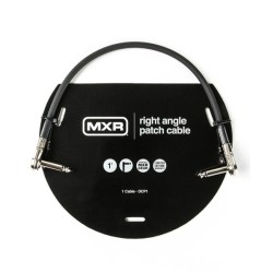Dunlop Cable MXR 0.30 Mts. DCP1 Negro Angulado/Angulado