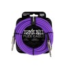 Ernie Ball Cable Flex 6420 Morado 6.10 Mts. Recto/Recto
