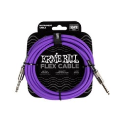 Ernie Ball Cable Flex 6415 Morado 3.048 Mts. Recto/Recto