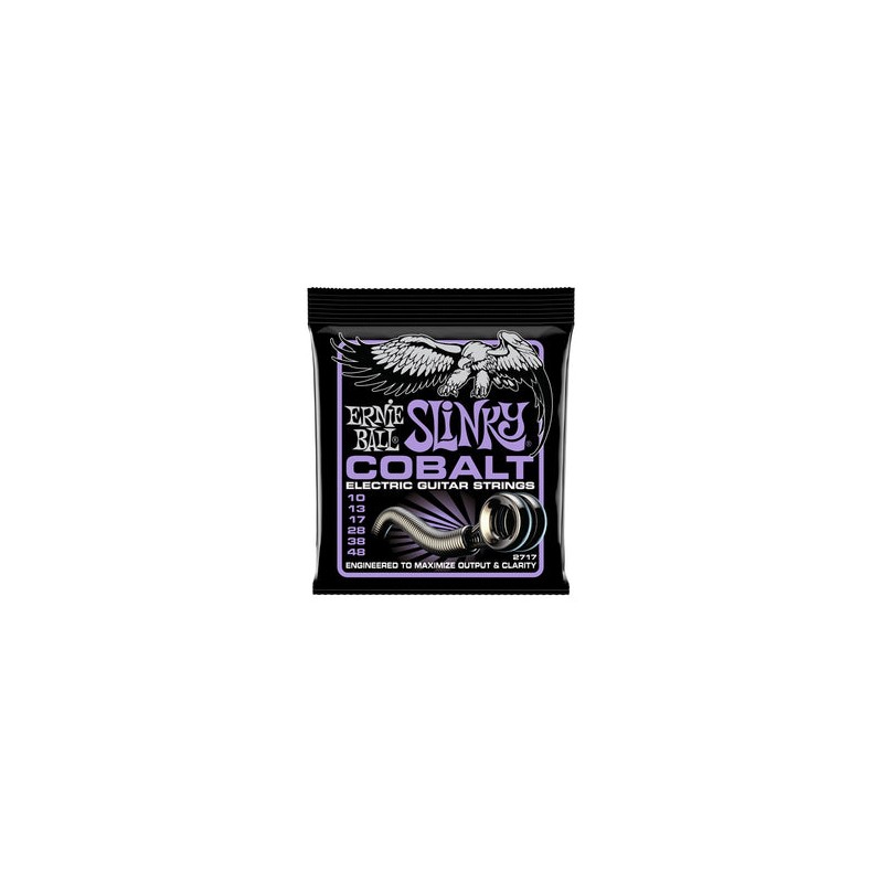 Ernie Ball Encordadura "Ultra Slinky" 2717, Guitarra Eléctrica, Cobalt 0.010-0.048